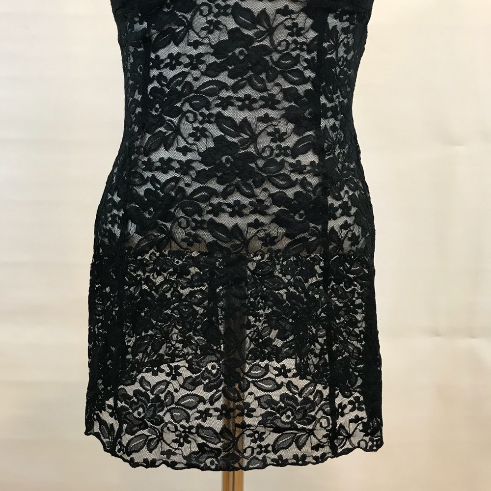 APT.9 Women’s Lace Babydoll Black/Pink 1 pcs only - Picture 6 of 8